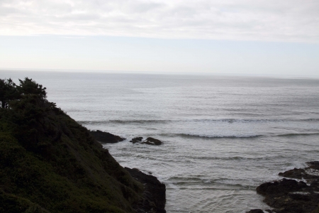  - Taken on Highway 101, South of Lincoln City, Oregonの写真素材