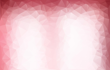 Pink abstract polygon triangle backgroundのイラスト素材