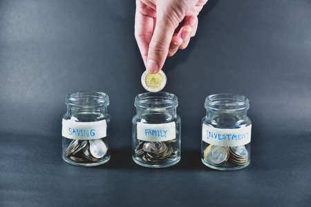 Saving money , Business money investmentの写真素材