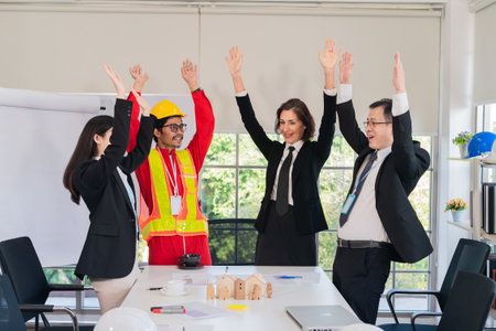 teamwork business team success together showの写真素材