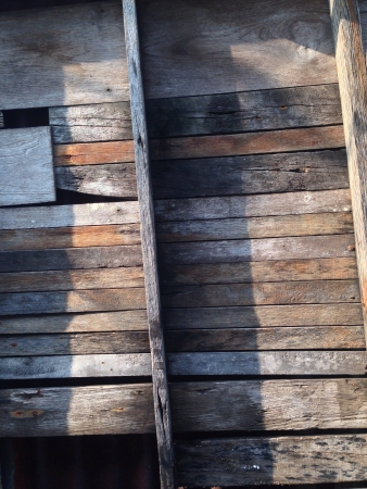 Wooden wallの素材