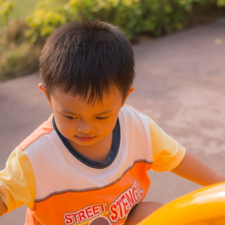 Kid playingのeditorial素材