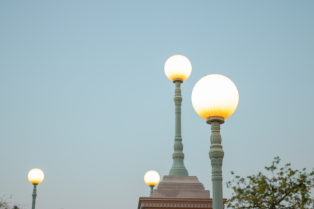 Street Light Night City Abstract の写真素材