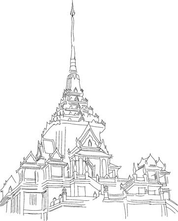 Templeのイラスト素材