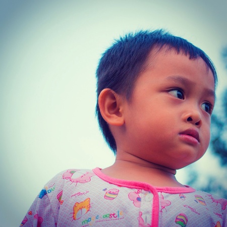 Little boy portraitの素材