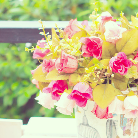 Flowers  in closeup shot の写真素材