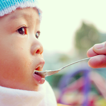 Kid and momの写真素材