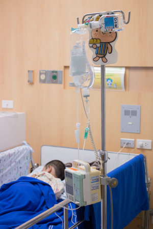 Children in hospital