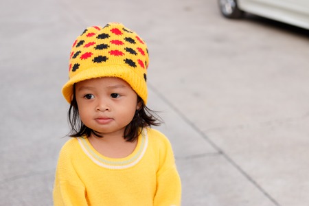 Little asian girlの写真素材