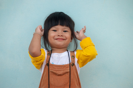 Little asian child.の写真素材