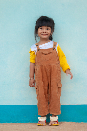 Little asian child.の写真素材