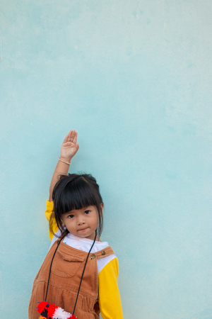 Little asian child.の写真素材