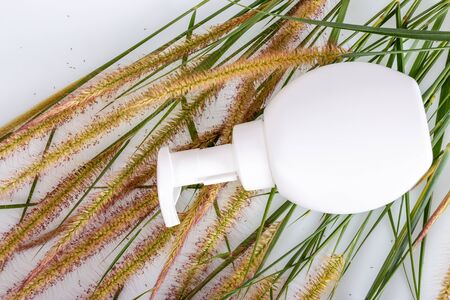 Skincare cosmetic bottles, Beauty skin care concept.の写真素材