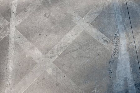 Grunge outdoor polished concrete texture with colored lines, Cement and concrete texture for pattern and background, stucco grunge, cement or concrete floor.の写真素材
