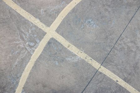 Grunge outdoor polished concrete texture with colored lines, Cement and concrete texture for pattern and background, stucco grunge, cement or concrete floor.の写真素材