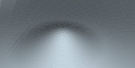 Abstract 3d wireframe terrain ,3d Illustration ,Outline curve