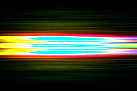 Abstract Digital Pixel Noise Glitch Error Video Damage, Illustration