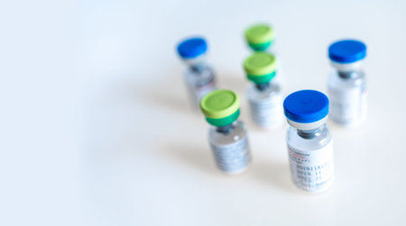 The vaccine is injected into the body to stimulate the body to build immunity.
