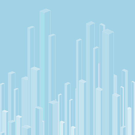 Abstract Architectural Lines in a Modern Metropolisのイラスト素材