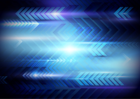 Abstract arrows motion technology digital hi tech concept backgroundのイラスト素材