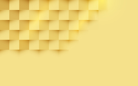 Abstract gold squares vector illustrationのイラスト素材