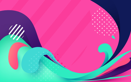 Abstract colorful banner backgroundsのイラスト素材