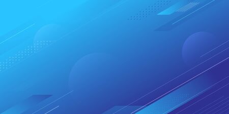 Colorful fluid composition and minimal with motion geometric background. Vector illustrationのイラスト素材