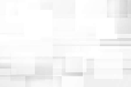 Abstract white rectangles shape and High speed digital hi tech concept on soft blue backgroundのイラスト素材