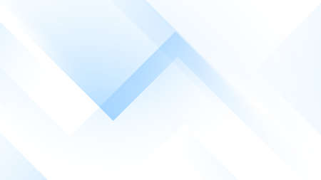 Abstract Blue and white simple geometric shape background. Clean wallpaper. Healthcare and technology background. Vector illustrationのイラスト素材