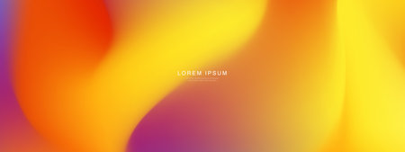 Abstract colorful wavy background. Summer background. Website, banner and brochure backgroundのイラスト素材