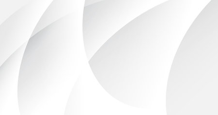 Abstract white digital dynamic wave background. Futuristic hi-technology concept. Business banners, flyers, and presentations. Vector illustrationのイラスト素材