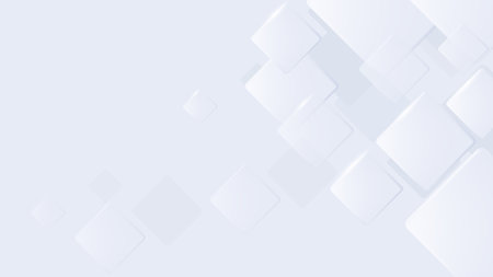 Abstract white square shape with futuristic concept background. Vector illustrationのイラスト素材