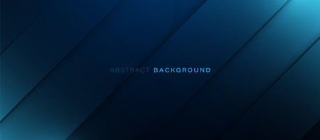 Abstract blue geometric diagonal element futuristic technology background. Modern Landing Page, Template, and websites. Vector illustrationのイラスト素材