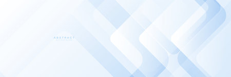 Solf white and blue Abstract triangle texture background. Trendy minimal banner. Vector illustrationのイラスト素材