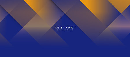 Abstract gold triangle shapes and luxury pattern background. Vector illustrationのイラスト素材