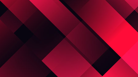 Abstract red square shape background. Modern banner designのイラスト素材