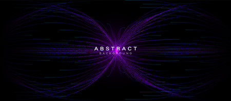 Big data technology and data connections. Digital data flow. Abstract high speed light trailsのイラスト素材