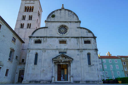 ZADAR, CROATIA -JULY.23.2020-St. Benedictus monastery in old cityのeditorial素材