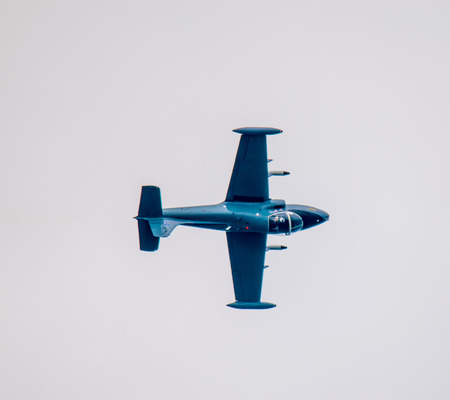 The BAC 167 Strikemaster is a British jet-powered training and light attack aircraft. It was a development of the Hunting Jet Provost trainer, itself a jet engined version of the Percival Provost, which originally flew in 1950 with a radial piston engine.のeditorial素材
