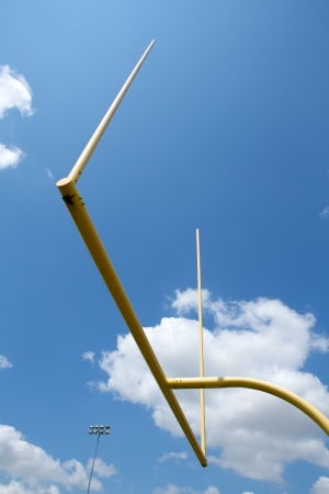 American Football Goal Posts or Uprightsの写真素材