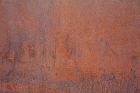 Old Rusted Steel or Metal Plating for Background