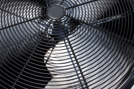 External Air Conditioner Unit or Fan for Industrial Backgroundの写真素材