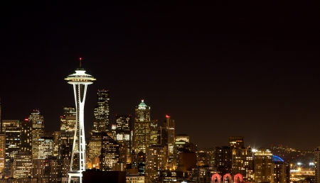 Seattle Skylineのeditorial素材