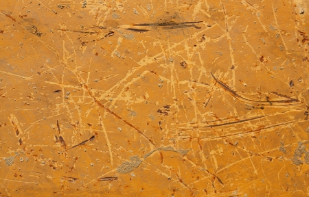 Worn metal from a tractor for industrial backgroundの写真素材