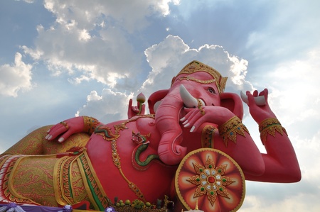 Hindu Elephantの写真素材