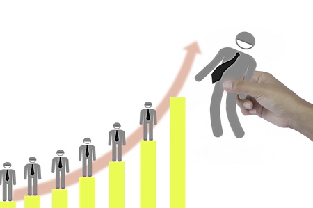 Hand Chartの写真素材