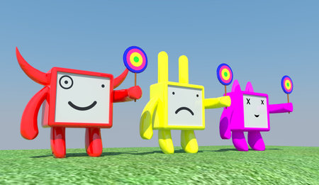 Cullorfull monsterの写真素材