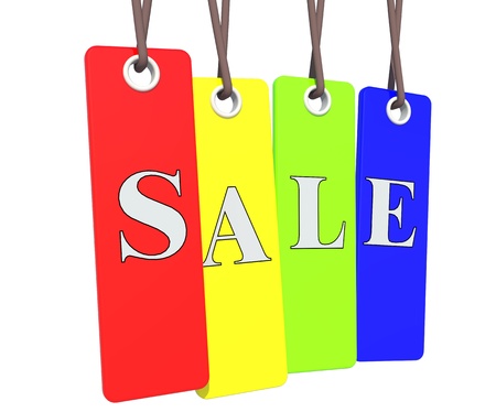 Sale labelの写真素材