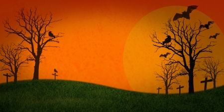 Halloween backgroundの写真素材