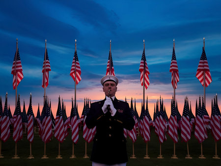 Happy Memorial Day. Remember and honor those who have served our country.の写真素材